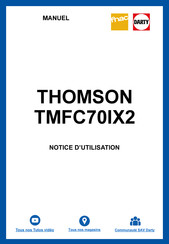 THOMSON TMFC70IX2 Gebruikershandleiding