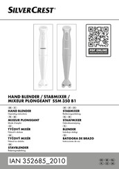 SilverCrest 352685 2010 Gebruiksaanwijzing