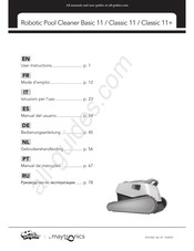 Maytronics Dolphin Basic 11 Gebruikershandleiding