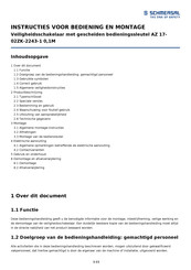 schmersal AZ 17-02ZK-2243-1 Instructies