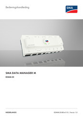 SMA DATA MANAGER M EDMM-20 Bedieningshandleiding