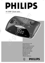 Philips AJ 3290 Gebruiksaanwijzing