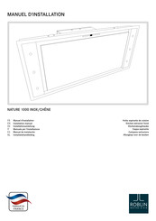 ROBLIN NATURE 1000 CHENE Installatiehandleiding