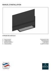ROBLIN HYPNOSE 800 VERTICALE Installatiehandleiding