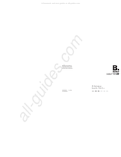 Berker 7566 02 Series Handleiding