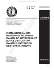 Hoshizaki DCM-230HE-CT Gebruiksaanwijzing