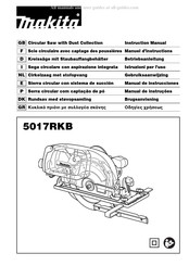 Makita 5017RKB Gebruiksaanwijzing