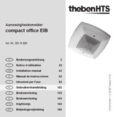 Theben HTS compact office EIB Gebruikershandleiding