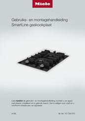 Miele SmartLine CS 7102 Gebruiks- En Montagehandleiding