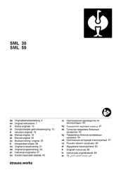 Strauss SML 30 Gebruiksaanwijzing