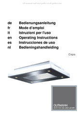 GUTMANN Capa Bedieningshandleiding