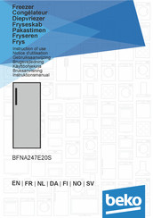 Beko BFNA247E20S Gebruiksaanwijzing