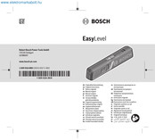 Bosch EasyLevel Oorspronkelijke Gebruiksaanwijzing