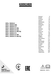 Kärcher IVR-L 100/24-2 Handleiding
