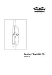 Testboy Profi III LCD+ Handleiding