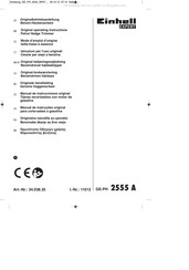 EINHELL Expert GE-PH 2555 A Originele Handleiding