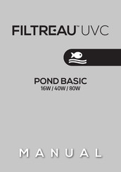 filtreau POND BASIC 16W Handleiding
