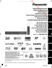 Panasonic DMP-BDT100 Gebruiksaanwijzing