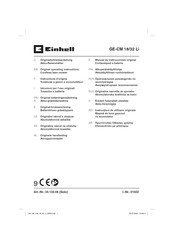 EINHELL 34.132.56 Originele Handleiding