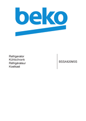 Beko BSSA315E2SF Handleiding
