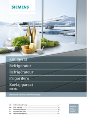 Siemens KI81RAD30 Gebruiksaanwijzing