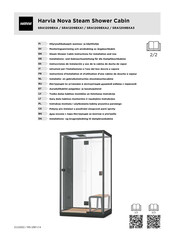 Harvia Nova SRA1209BXA Installatie En Gebruikshandleiding