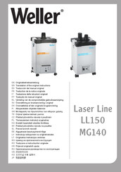 Weller Laser Line LL150 Vertaling Van De Oorspronkelijke Gebruiksaanwijzing