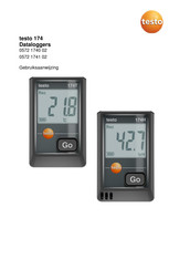 TESTO 174T Gebruiksaanwijzing