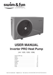Swim & Fun Inverter PRO 1226 Handleiding