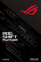 ASus ROG Swift PG27UQR Handleiding