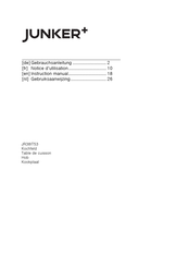 Junker+ JR38IT53 Gebruiksaanwijzing