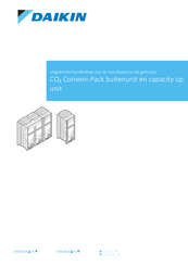 Daikin CO2 Conveni-Pack LRYEN10A Y1 Series Uitgebreide Handleiding Voor De Installateur En De Gebruiker