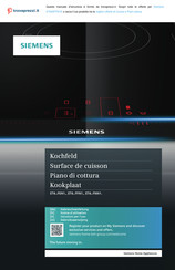 Siemens ET645FFN1E Gebruiksaanwijzing