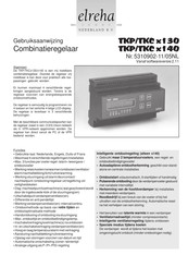 ELREHA TKP3130K Gebruiksaanwijzing