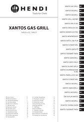 Hendi XANTOS 148624 Gebruikershandleiding