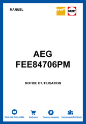 AEG FEE84706PM Gebruiksaanwijzing