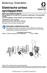 Graco 17C347 Bediening, Onderdelen, Reparatie