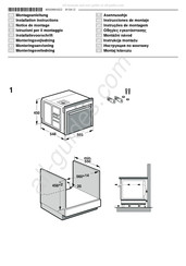 Bosch HB86P575 Installatievoorschrift