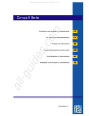 Carl Valentin Compa II Series Korte Handleiding