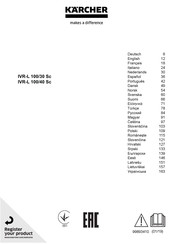 Kärcher IVR-L 100/40 Sc Originele Gebruiksaanwijzing