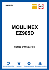 Moulinex DUAL EASY FRY & GRILL Handleiding