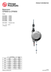 Chicago Pneumatic CP9957 Bedienings- En Veiligheidsinstructies
