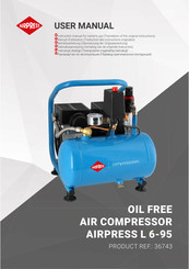 Airpress 36743 Gebruiksaanwijzing