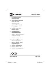 EINHELL GC-EM 1700/42 Originele Handleiding