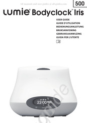 Lumie Bodyclock Iris Gebruiksaanwijzing