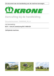 Krone VariLOC Aanvullende Handleiding