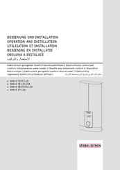 Stiebel Eltron DHB-E 18/21/24 LCD Handleiding Voor Bediening En Installatie