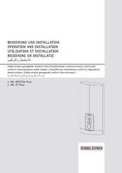 Stiebel Eltron DEL 27 Plus Handleiding Voor Bediening En Installatie