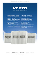 Venta LW25 COMFORT PLUS Gebruiksaanwijzing