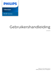 Philips 65PUS8139/60 Gebruikershandleiding